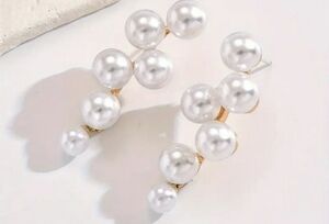 NWT Faux Pearl Earrings